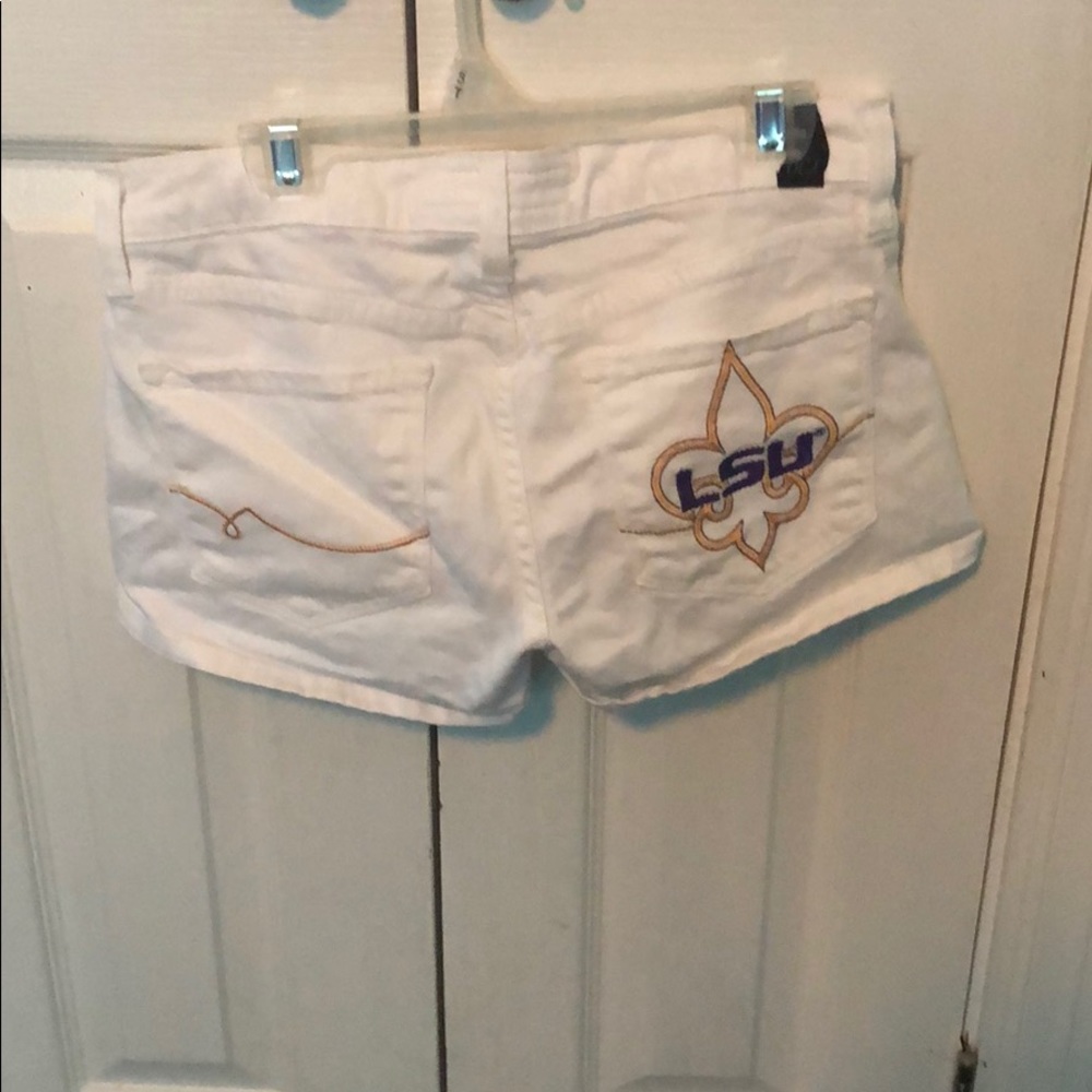 LSU Jean shorts womens size 25